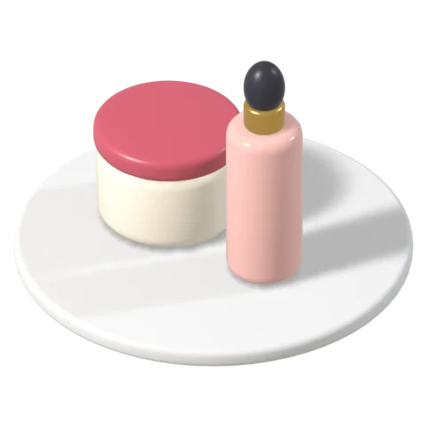 Skincare illustration